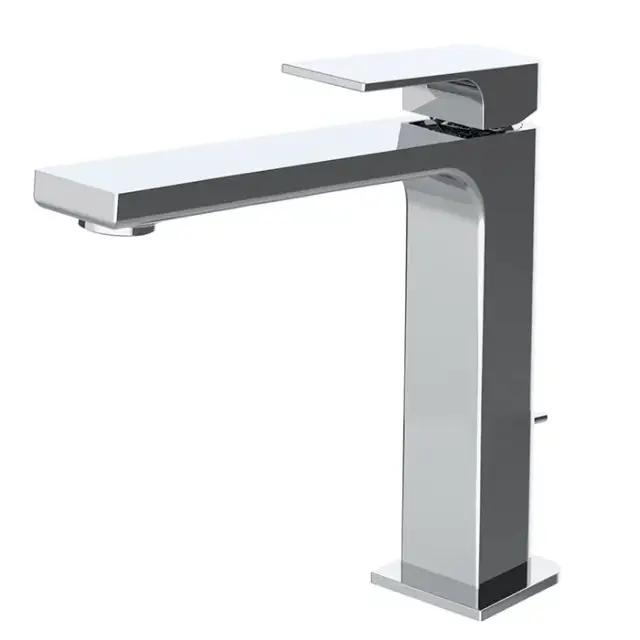 Carlo Frattini Fit Смеситель для раковины, на 1 отв, донный клапан, h167мм излив 160мм, цвет: хром