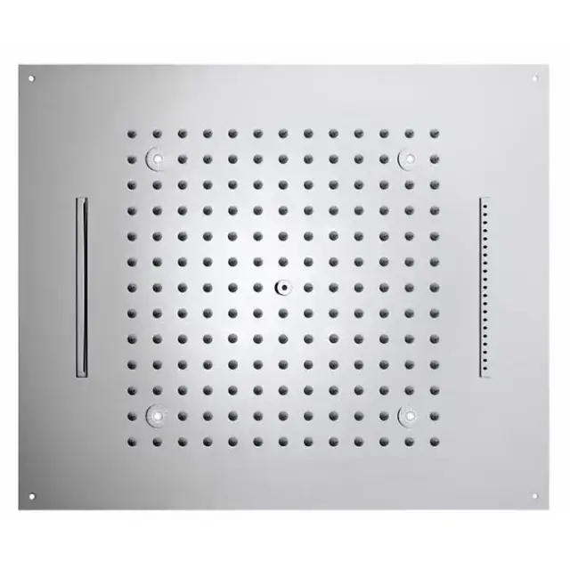 BOSSINI DREAM/3 Верхний душ 570 x 470 мм, 3 режима (дождь, каскад, водопад), с 4 LED (белый), блок питания/управления, цвет: хром