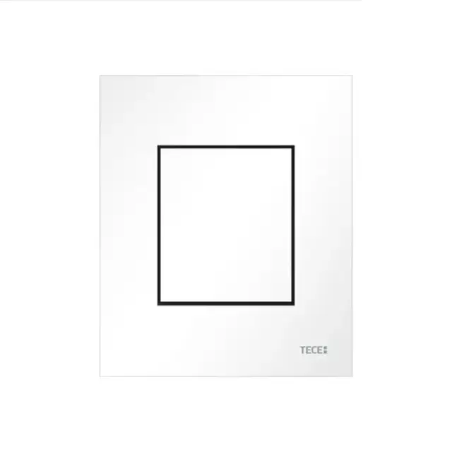 TECEsolid Панель смыва для писсуара, в комплекте с картриджем, цвет: белый глянцевый