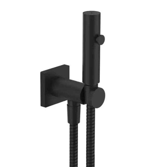 Gessi Rilievo Гигиенический душ настенный на 1/2&quot;, цвет: black XL