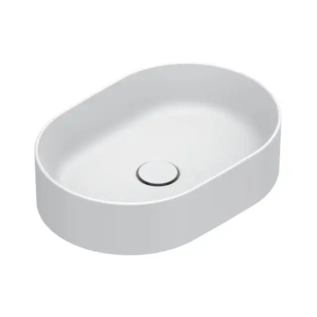 Catalano Zero Раковина 50x35см, накладная, без отв., без перелива, цвет: белый матовый