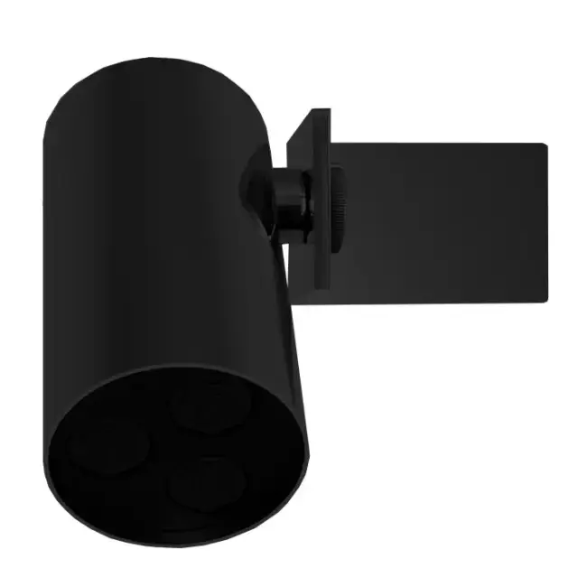 Fima Carlo Frattini Soffioni Верхний душ 8см., настенный, цвет: черный матовый