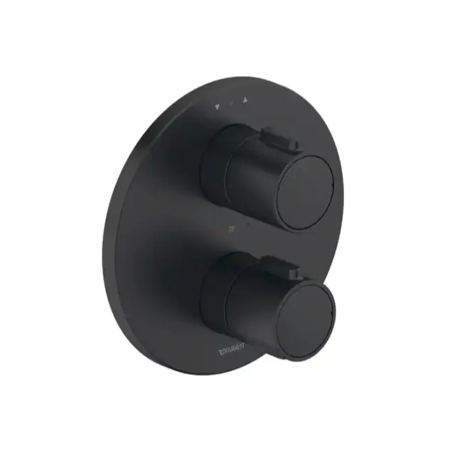 Duravit Thermostatic Смеситель для душа, настенный, термостатический, цвет: черный матовый