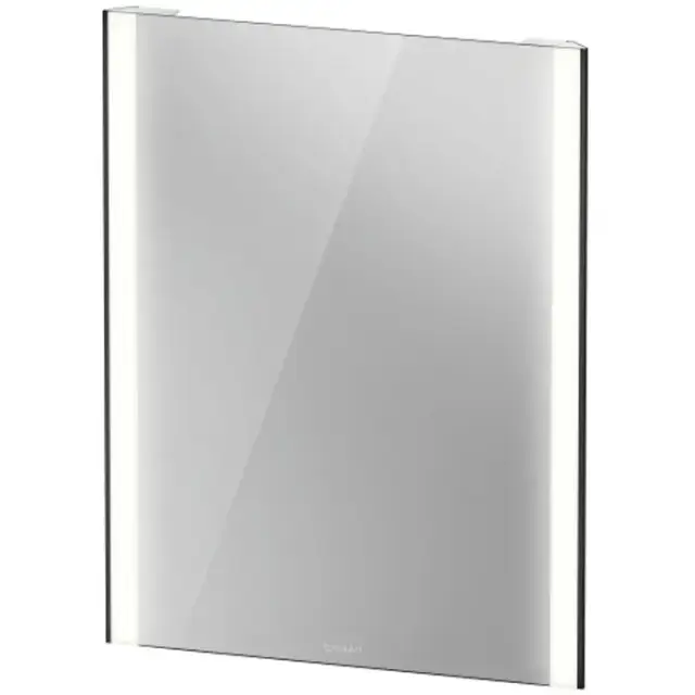 Duravit XViu Зеркало с подсветкой 62x80см, сенсорное управление, цвет: черный матовый