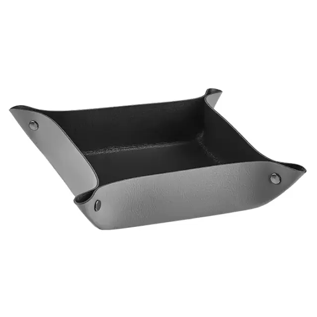 Colombo Adj Мелочница, 20x14H5 см, цвет: серый/черный