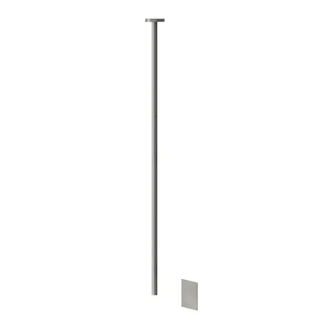 Gessi 316 Смеситель для раковины, потолочный, электронный, внешняя часть, цвет: Steel Brushed