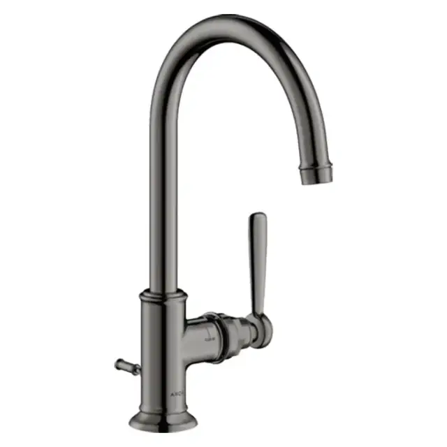 Axor Montreux Смеситель для раковины 210, на 1 отв., с донным клапаном, цвет: полированный черный хром