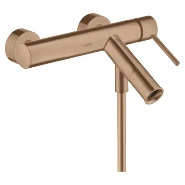 Axor Starck Смеситель для ванны , настенный, цвет: шлифованное красное золото