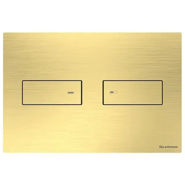 Artceram Клавиши смыва Смывная клавиша INOX-710, цвет: латунь брашированная PVD