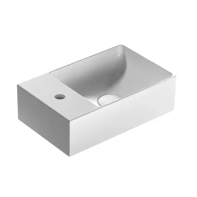 Globo Le lastre  Раковина подвесная, 40x25см., sd, цвет: белый глянцевый