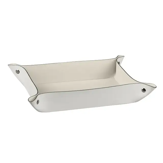 Colombo Adj Мелочница, 20x14H5 см, цвет: белый/панна котта