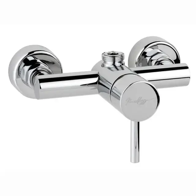 Nicolazzi Olympus Смеситель для душа на 2 отверстия, настенный, вывод сверху 3/4&quot;, цвет: хром