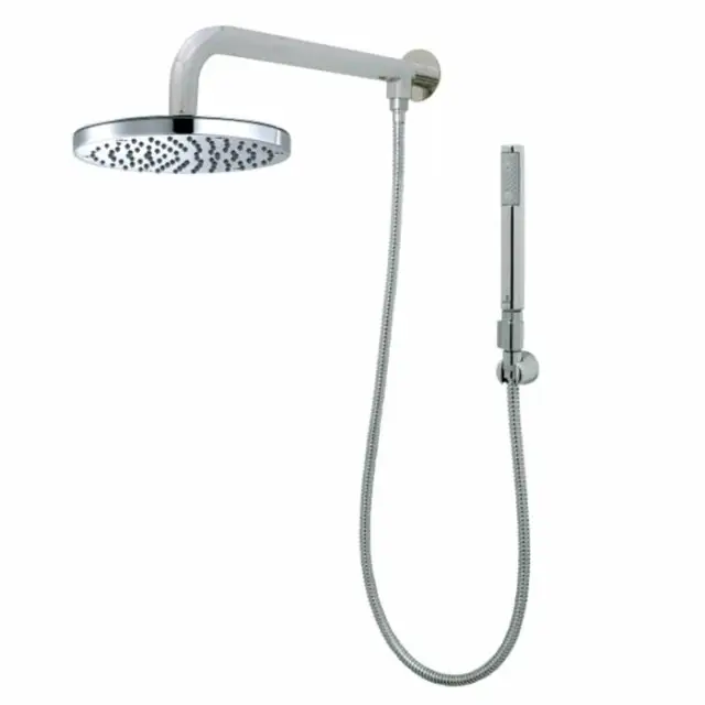 Bossini Oki Комплект для душа с верхним душем Ø200 мм. с держателем 331,5 мм. из стены, с ручным душем, настенным держ и шлангом 1500 мм., цвет: хром