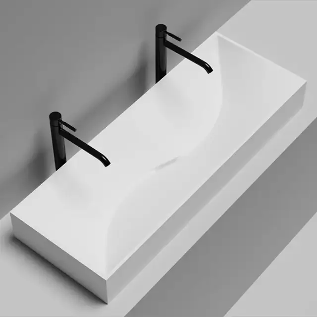 Salini Sonata Раковина накладная 120х45х13cм, без отв., без перелива, сифон, S-Stone, цвет: белый матовый