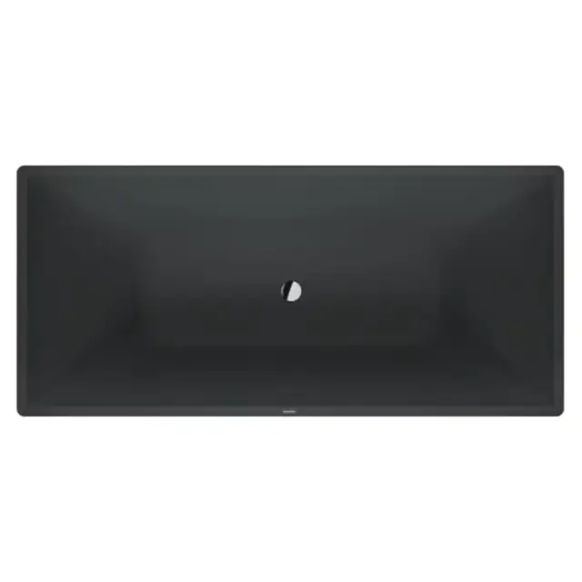 Duravit Vitrium Ванна отдельностоящая 185x85см., с ножками, с2 наклонами для спины, прямоугольная, цвет: темно-серый матовый