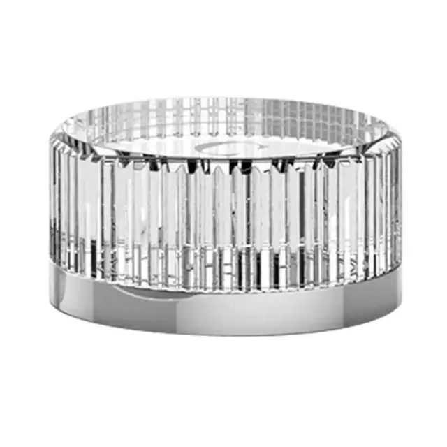 Fantini Venezia Ручка для смесителя, правая, стекло, &quot;С&quot; (холодная вода), цвет: Хром-Черный