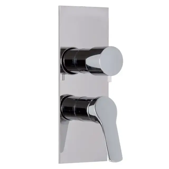 Carlo Frattini Serie 4 Смесителя с переключателем на 3 источника, цвет: хром