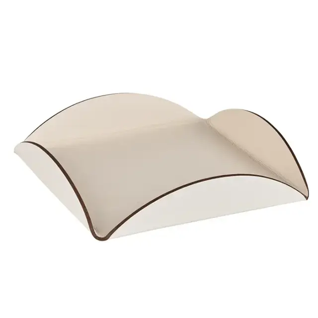 Colombo Adj Подставка для сервировки настольная, 25x25 см, цвет: панна котта/белый