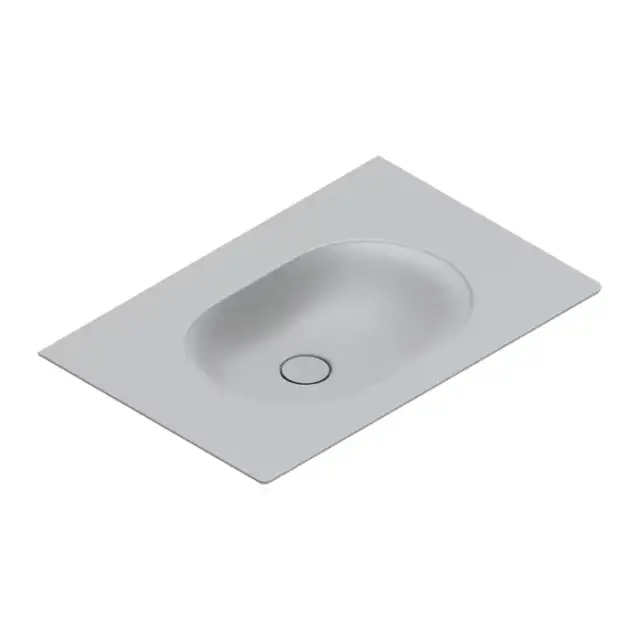 Catalano Sfera Раковина консоль 75x50см, без отв., цвет: Cemento Satinato