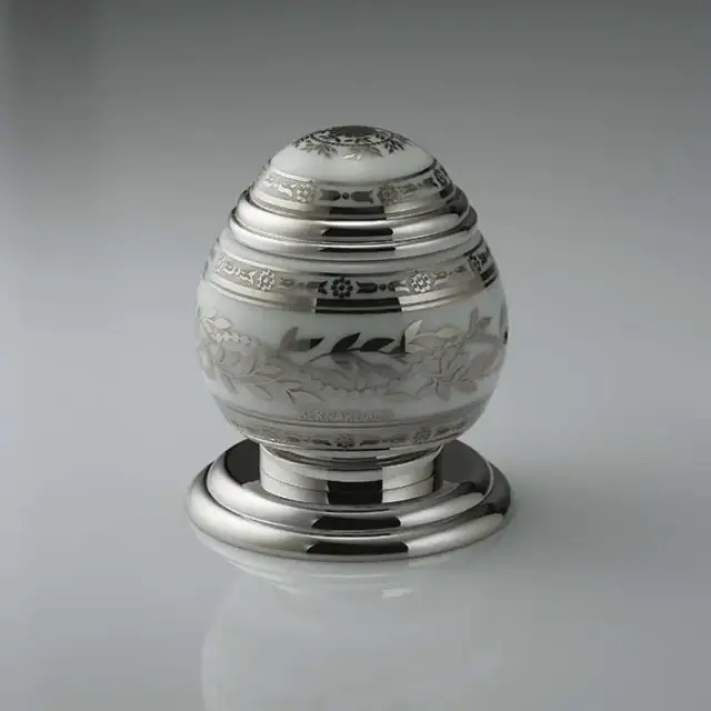 THG Marquise blanc decor platine Вентиль смесителя для раковины, ручка белая, декор платина, цвет: хром