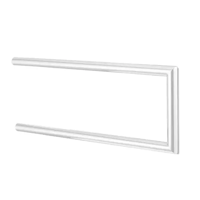 3SC Guy Полотенцедержатель двойной, неповоротный, плечо 30см, цвет: белый матовый