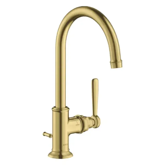 Axor Montreux Смеситель для раковины 210, на 1 отв., с донным клапаном, цвет: шлифованная медь