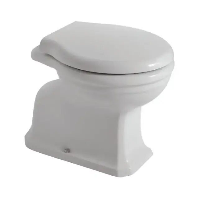 Globo Paestum Унитаз напольный 58х37,5см, слив в пол, цвет: белый