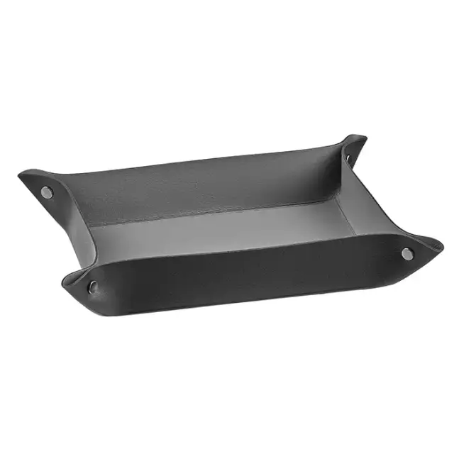 Colombo Adj Мелочница, 20x14H5 см, цвет: черный/серый