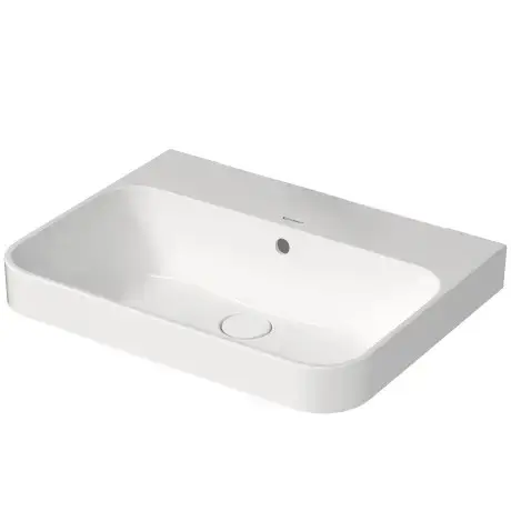 Duravit Happy D.2 Plus Раковина 60х46 см, без отв., с креплением, цвет: белый