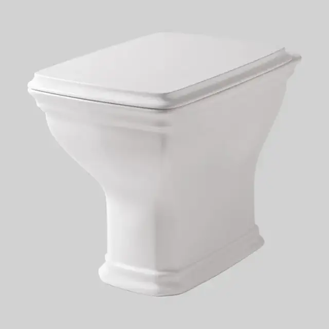 Artceram CIVITAS  Унитаз напольный 36х54 см, слив в пол, цвет: белый