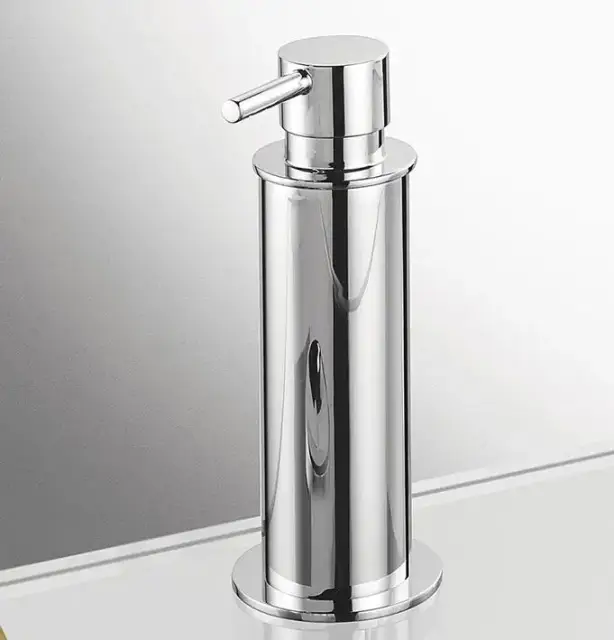 Colombo Mini Дозатор для жидкого мыла 150мл, настольный, цвет: хром