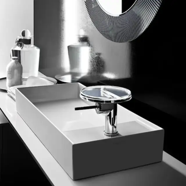 Laufen Kartell Раковина-чаша 75х35х12 см, без отв., без перелива, цвет: белый