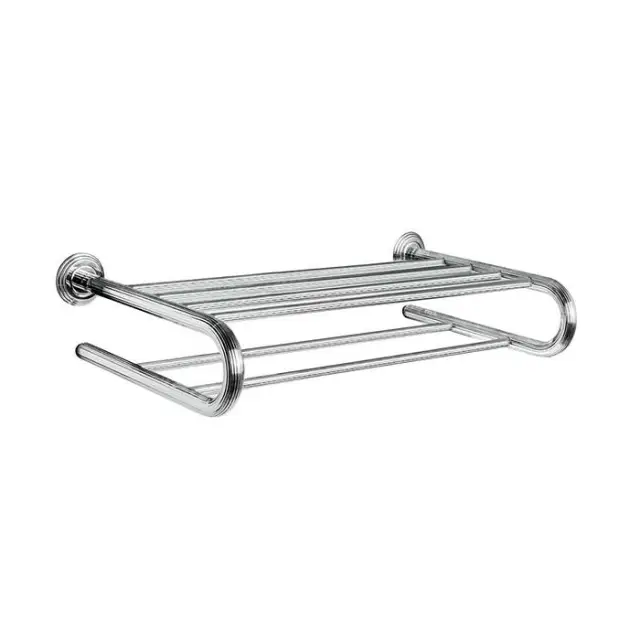 Colombo Hermitage Полотенцедержатель большой, 56х14см, цвет: хром