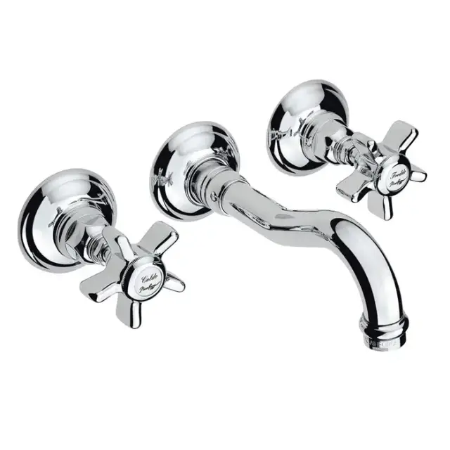 Nicolazzi Dames Anglaises Смеситель для раковины с 2мя ручками, цвет: хром