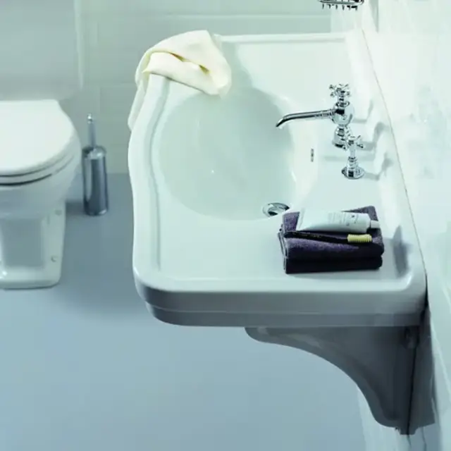 SIMAS Londra Консоль с раковиной 105х57см с 1 отв. под смеситель, напольная, цвет: белый