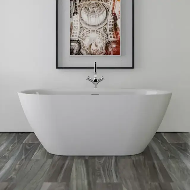 Knief Form XS Ванна отдельностоящая 155х75х60см., без слива-перелива, цвет: белый матовый