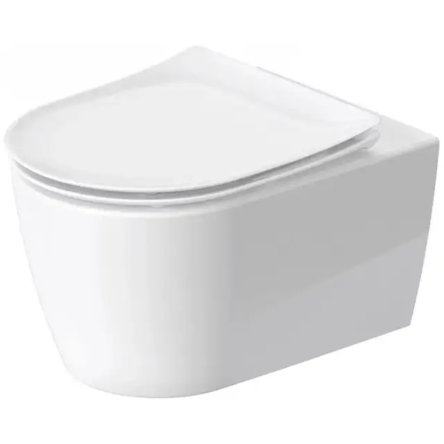 Duravit Soleil by Starck Унитаз 37х54см., подвесной, безободковый, Weiß Hochglanz, HyG, цвет: белый