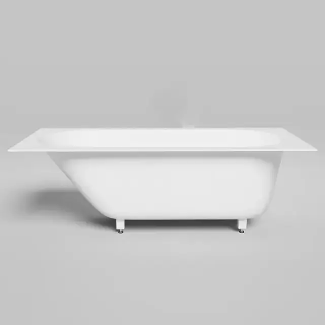 Salini Ornella kit Встраиваемая ванна 170х80х60см, донный клапан, сифон, щелевой слив-перелив, материал: S-Sense, цвет: белый матовый