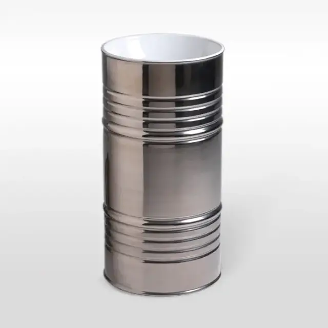 Kerasan Artwork Раковина 45х90 см, без отв., свободностоящая &quot;BARREL&quot;, слив в стену, цвет: белый / платина