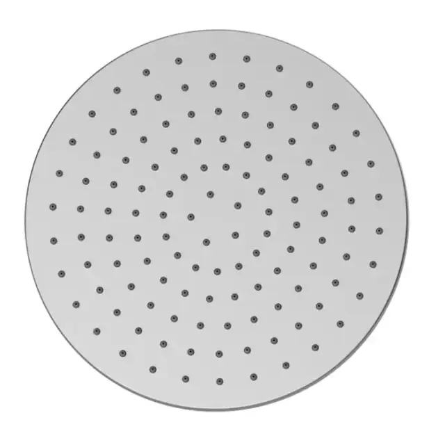 Bossini Nobu Душевая лейка из нерж. стали Ø 280 мм самоочищающаяся на шарнире на 1/2&quot; F.., цвет: нержавеющая сталь