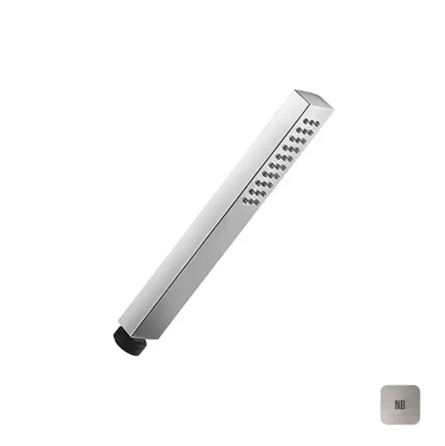 Almar Ручной душ, Thin с одним типом струи, цвет: никель брашированный