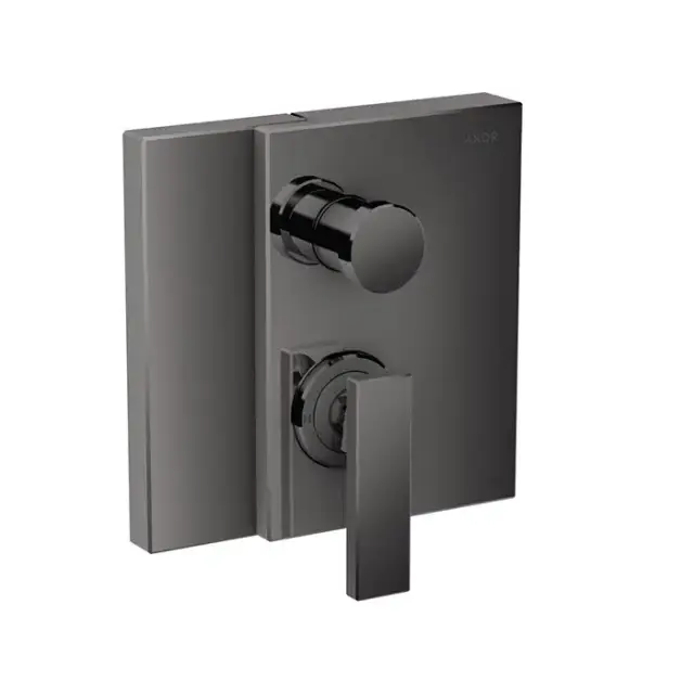 Axor Edge Смеситель для ванны, встраиваемый, внешняя часть, цвет: черный