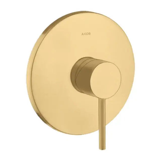 Axor Starck Смеситель для душа, встраиваемый, цвет: шлифованное золото