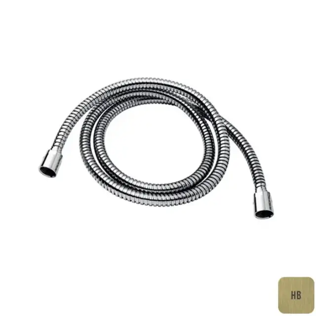 Almar Flex Шланг металлический, 150 см, цвет: золото