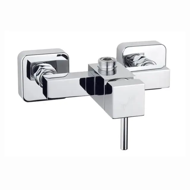 Nicolazzi Antelao Смеситель для душа на 2 отверстия, настенный, вывод сверху 3/4&quot;, цвет: хром