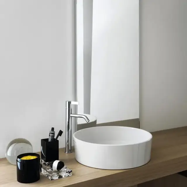 Laufen Kartell Раковина-чаша 42х42х12 см, без отв., цвет: белый