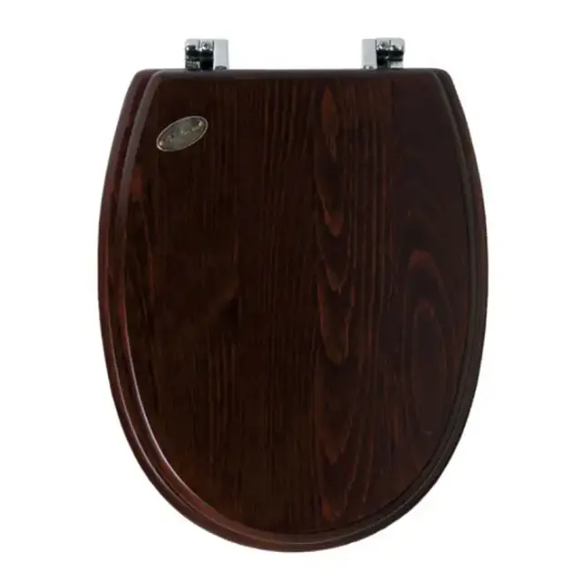 SIMAS Arcade Сиденье для унитаза, цвет дерево/хром