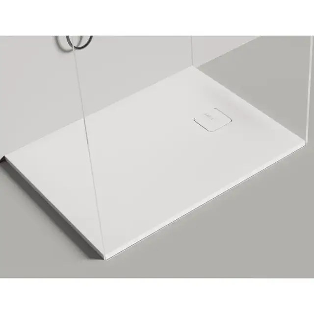 Salini Oasi Поддон 120х90х3cм, с сифоном, S-Stone, цвет: белый матовый