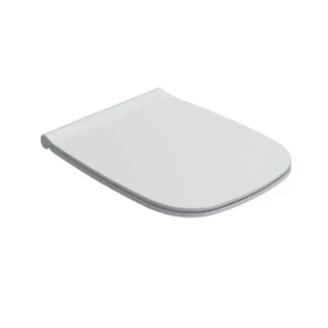 Globo Genesis Сиденье для унитаза быстросъемное, с микролифтом, цвет: белый/золото