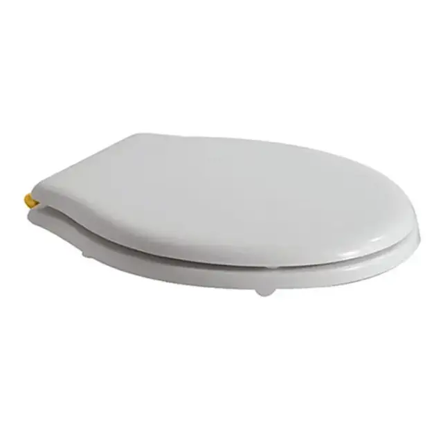 Globo Paestum Сиденье для унитаза, микролифт, цвет: белый/золото